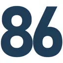 86Borders logo