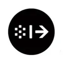 Extractable logo