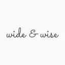 Wide and Wise logo
