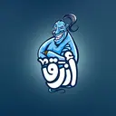 Azzrk - أزرق logo