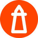 Outpost red logo