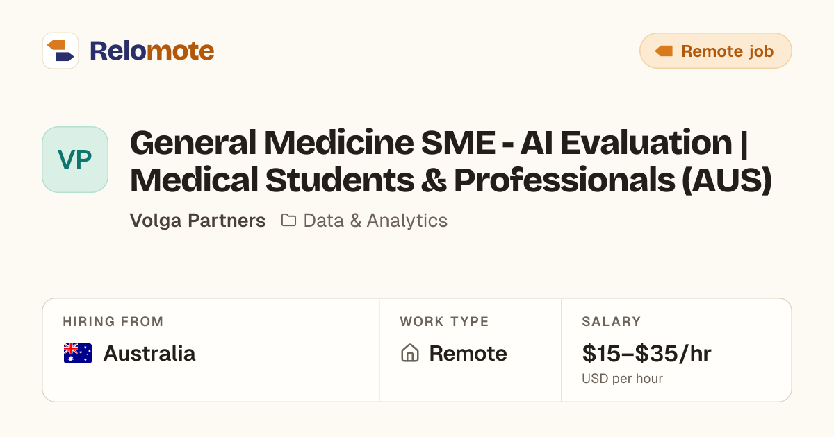 General Medicine SME - AI Evaluation | Medical Students
