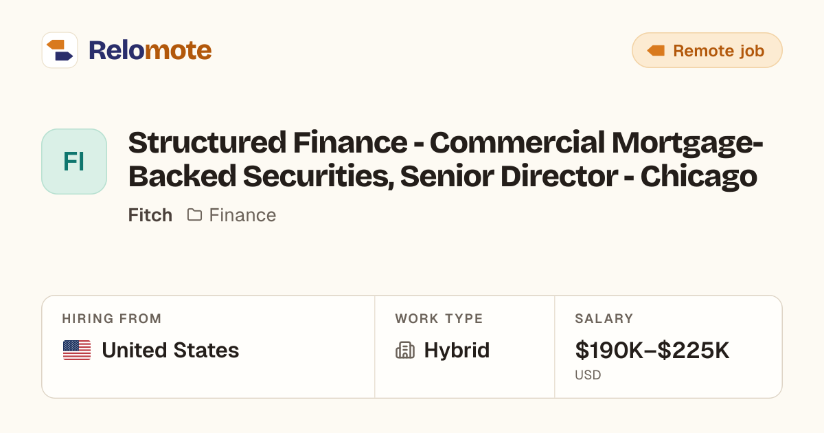 Structured Finance - Commercial Mortgage-Backed Securities, Senior…